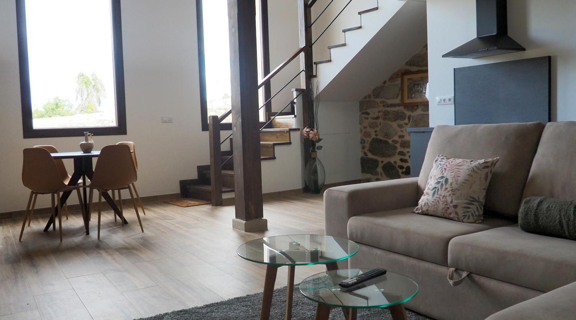 Apartamentos Muralla Sacra Sober Eksteriør bilde
